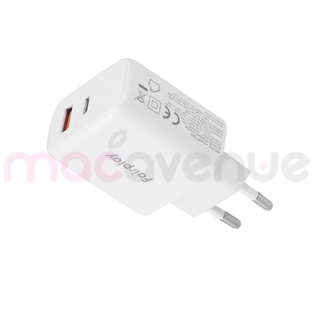 FAIRPLAY MESSINA Chargeur 65W 2USB (A+C)