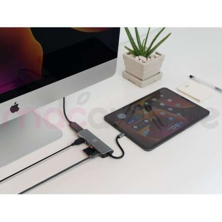 XTREMEMAC - Hub USB-C 6 ports aluminium