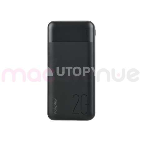 FAIRPLAY PowerBank 20.000mAh (Noir)