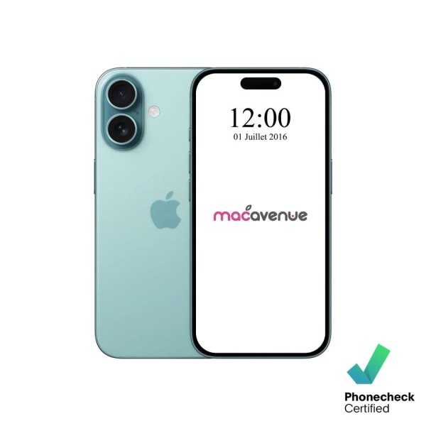 APPLE iPhone 16 Sarcelle - Occasion