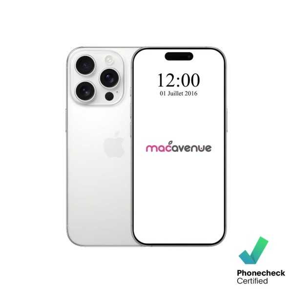 APPLE iPhone 16 Pro d'occasion Titane Blanc