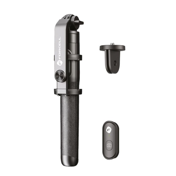 FORCELL F-GRIP S150XL Trépied / Perche à selfie 1,5m avec télécommande bluetooth
