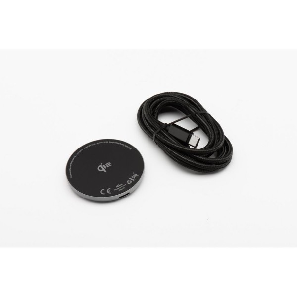 FORCELL F-ENERGY Support de charge intelligent à induction compatible MagSafe 15W avec câble USB-C 1,5m