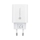 FORCELL F-ENERGY Chargeur secteur 20W USB-C + câble USB-C vers Lightning 1,2m