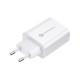 FORCELL F-ENERGY Chargeur secteur 20W USB-C + câble USB-C vers Lightning 1,2m