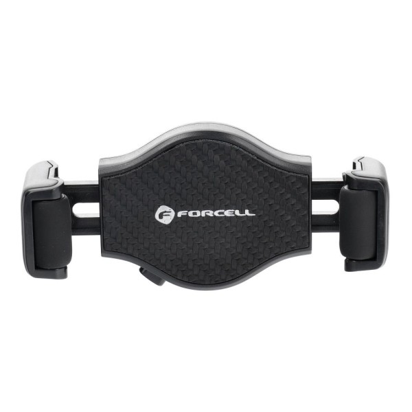 FORCELL F-GRIP Carbon H-CF509 - Support noir pour téléphone sur grille de ventilation