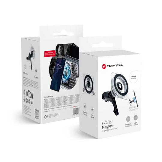 FORCELL Support de téléphone magnétique compatible MagSafe pour grille de ventilation voiture