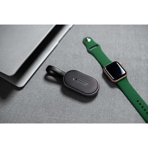 FORCELL F-Energy Mini Power Watch - Batterie externe Compacte pour Apple Watch - Noir