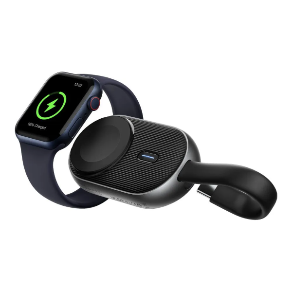 FORCELL F-Energy Mini Power Watch - Batterie externe Compacte pour Apple Watch - Noir