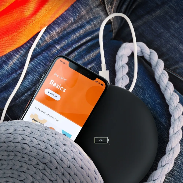 FORCELL F-ENERGY Chargeur rapide à induction 15W avec câble USB-C vers USB-A