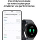 SAMSUNG Galaxy Watch FE Argent (Bracelet Silicone Bleu) - Neuf