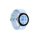 SAMSUNG Galaxy Watch FE Argent (Bracelet Silicone Bleu) - Neuf