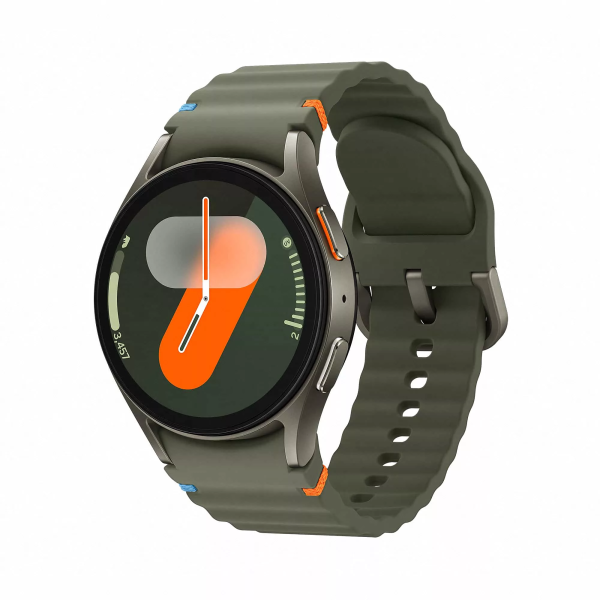 SAMSUNG Galaxy Watch 7 Vert (Bracelet En Silicone Vert) - Neuf