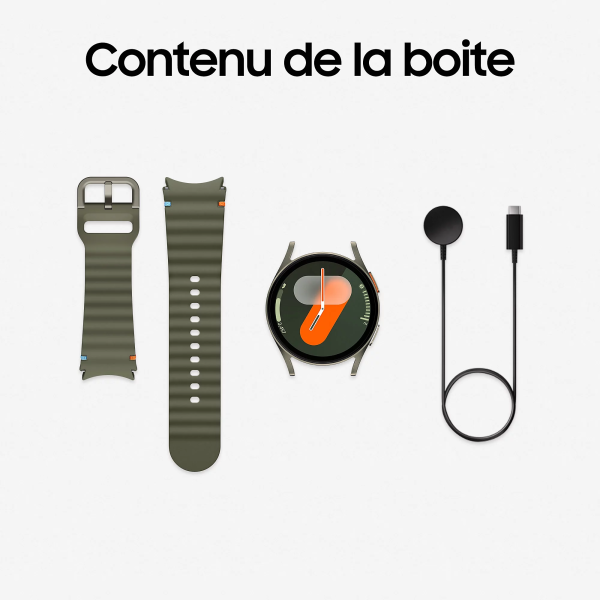 SAMSUNG Galaxy Watch 7 (Bracelet En Silicone) - Neuf