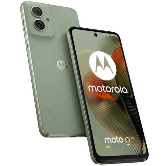 MOTOROLA Moto G55 5G 8Go/256Go Vert - Neuf