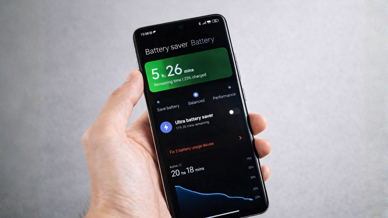 Autonomie smartphone : quels modèles choisir pour tenir toute la journée ?