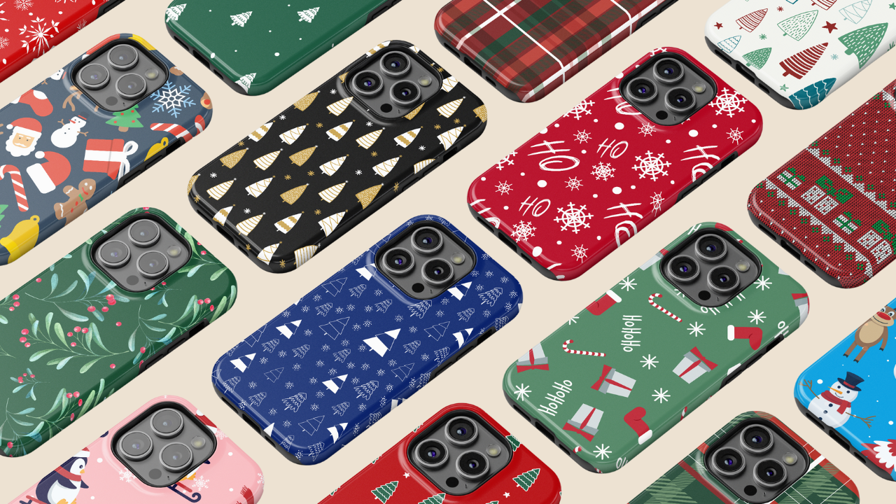 Coques Noël 2025 : découvrez notre Christmas Collection pour iPhone & Samsung