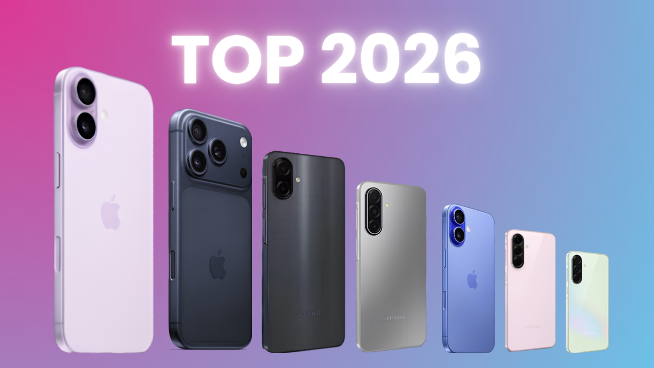 Smartphones les plus populaires début 2026 : le top 10 mondial et le bon modèle selon votre profil