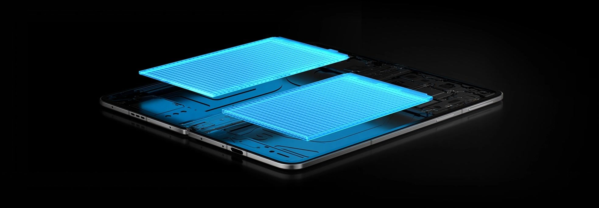 Batteries de 5600mAh du Oppo Find N5