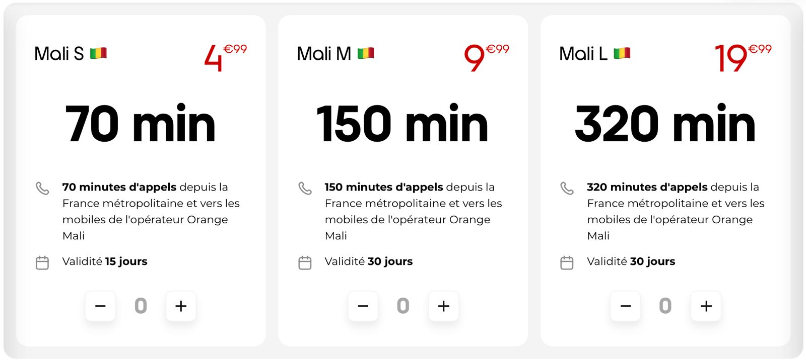Free Prépayé Mali